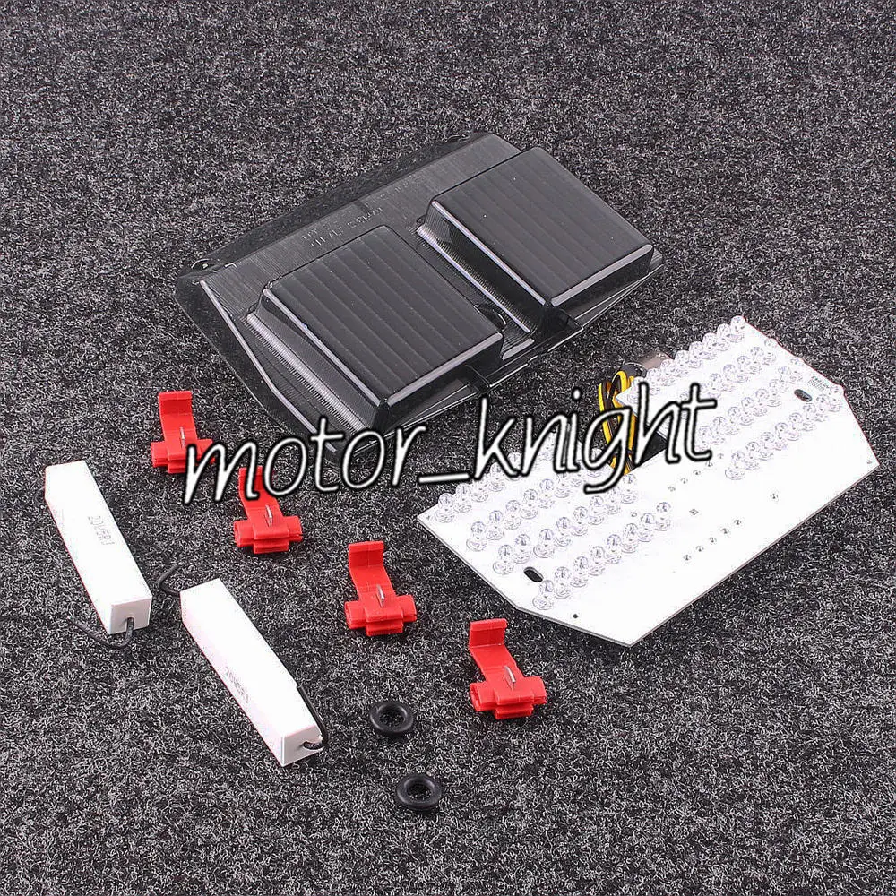 

Motorcycle LED Tail Light Turn Signals for DUCATI 748 916 996 998 Smoke