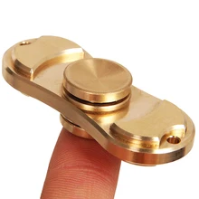 EDC Непоседа Счетчик Ручной Счетчик Стол Анти-Стресс Палец Спин Волчок EDC Handspinner Сенсорные Torqbar Латунь Медь игрушки