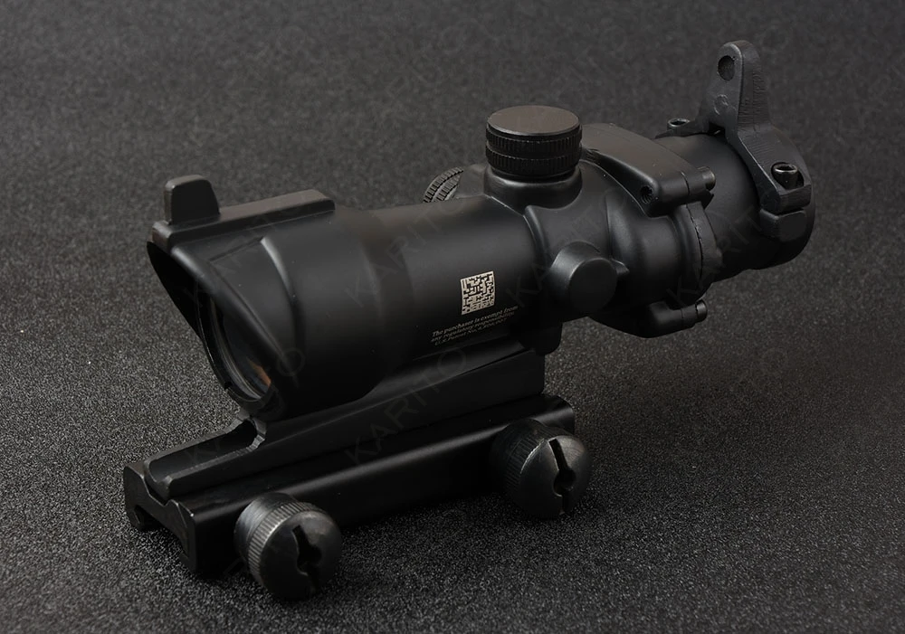 Тактический trijicon acog Стиль 4x32 винтовки прицел с Пикатинни Крепление база M2833