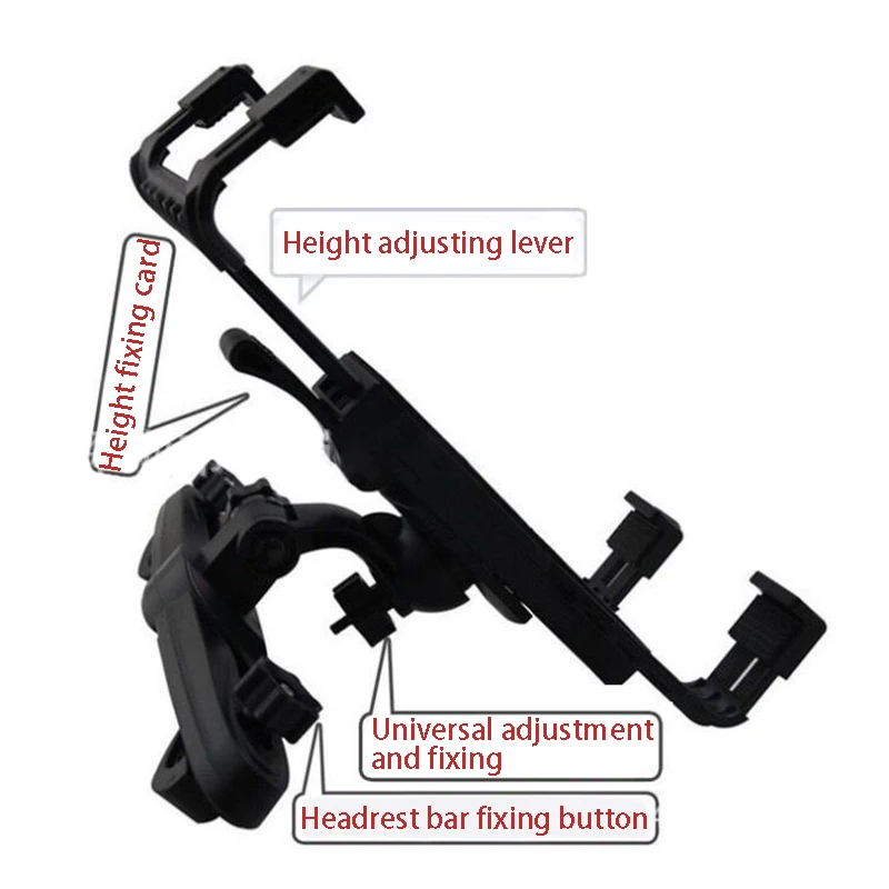 Универсальный подголовник для автомобильного сидения Держатель подставка-держатель для планшета регулируемый кронштейн планшет ПК подставка держатель для телефона планшет ПК GPS DVD lcd tv