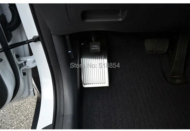 Аксессуары подходят для Hyundai Tucson- нержавеющая Подножка педаль крышка подставка для ног накладка крышка прозрачная накладка