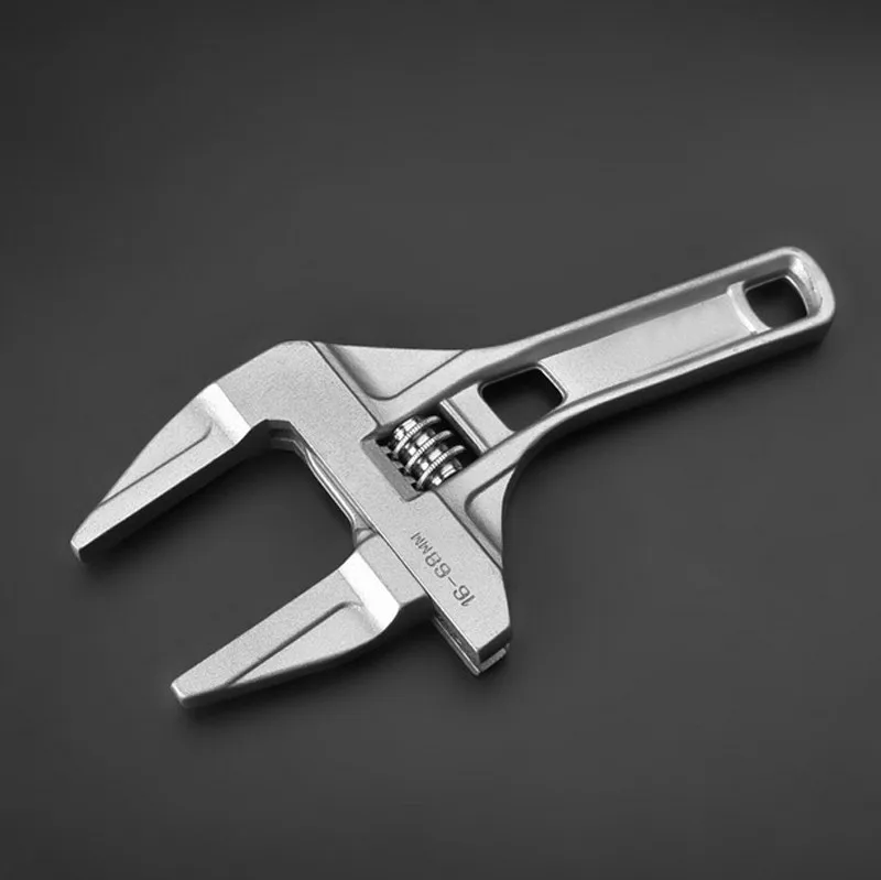 

Aluminum alloy bathroom wrench 16~68mm open adjustable spanner