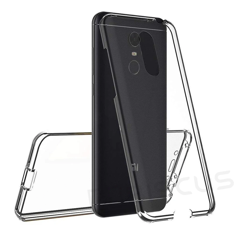 Double Silicone Case For Xiaomi Mi A1 Mi 5X Funda Phone Cover for Xiaomi Redmi 5 Plus 4A Note 4 4X 5A Soft Protection Case