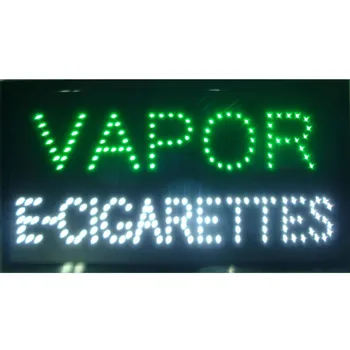 

new arrival custom neon signs led neon vapor e-cigarettes sign eye-catching slogans board