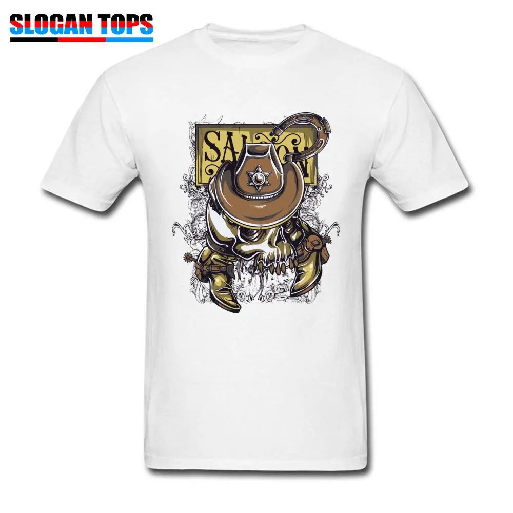 Tops T Shirt cowboy18912Y3 Summer Autumn 2018 Popular Casual Short Sleeve Cotton Crew Neck Men's T Shirts Casual Top T-shirts cowboy18912Y3 white