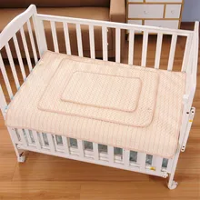 70*100 см Коврик для переодевания малыша хлопок водонепроницаемый лист детский Пеленальный матрас Таблица подгузники крышка матрас для новорожденных 3 размера