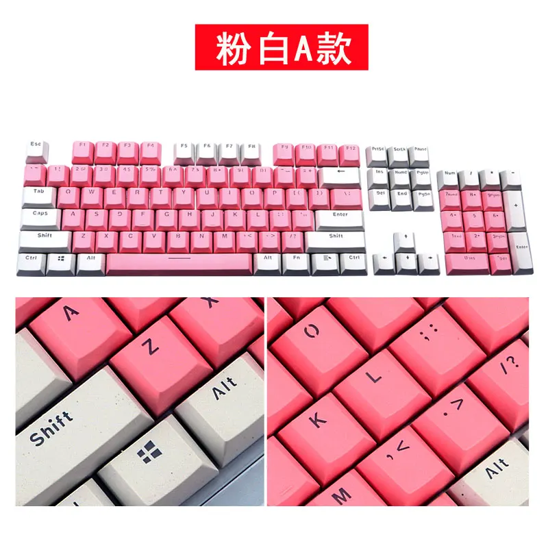 Сравните цвет крышки ключа с многоцветной механической клавиатурой cherry MX
