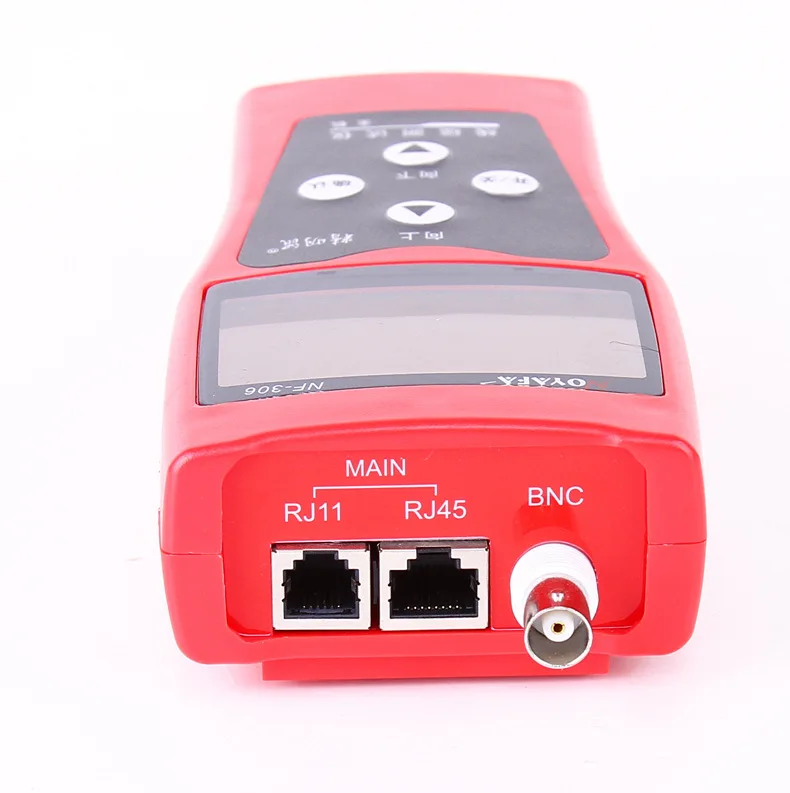 NF-306 многоцелевой сетевой кабель Finder трекер Тесты er RJ45 RJ11 USB Кабель BNC Тесты инструмент английская версия