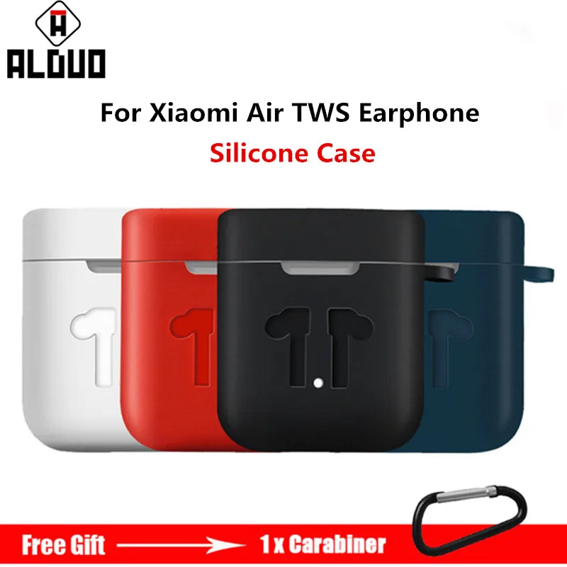 

Silicone Earphone Case For Xiaomi Airdots Pro AIR TWS Bluetooth Wireless Headset Protective Cover For Xiaomi Air Accessories
