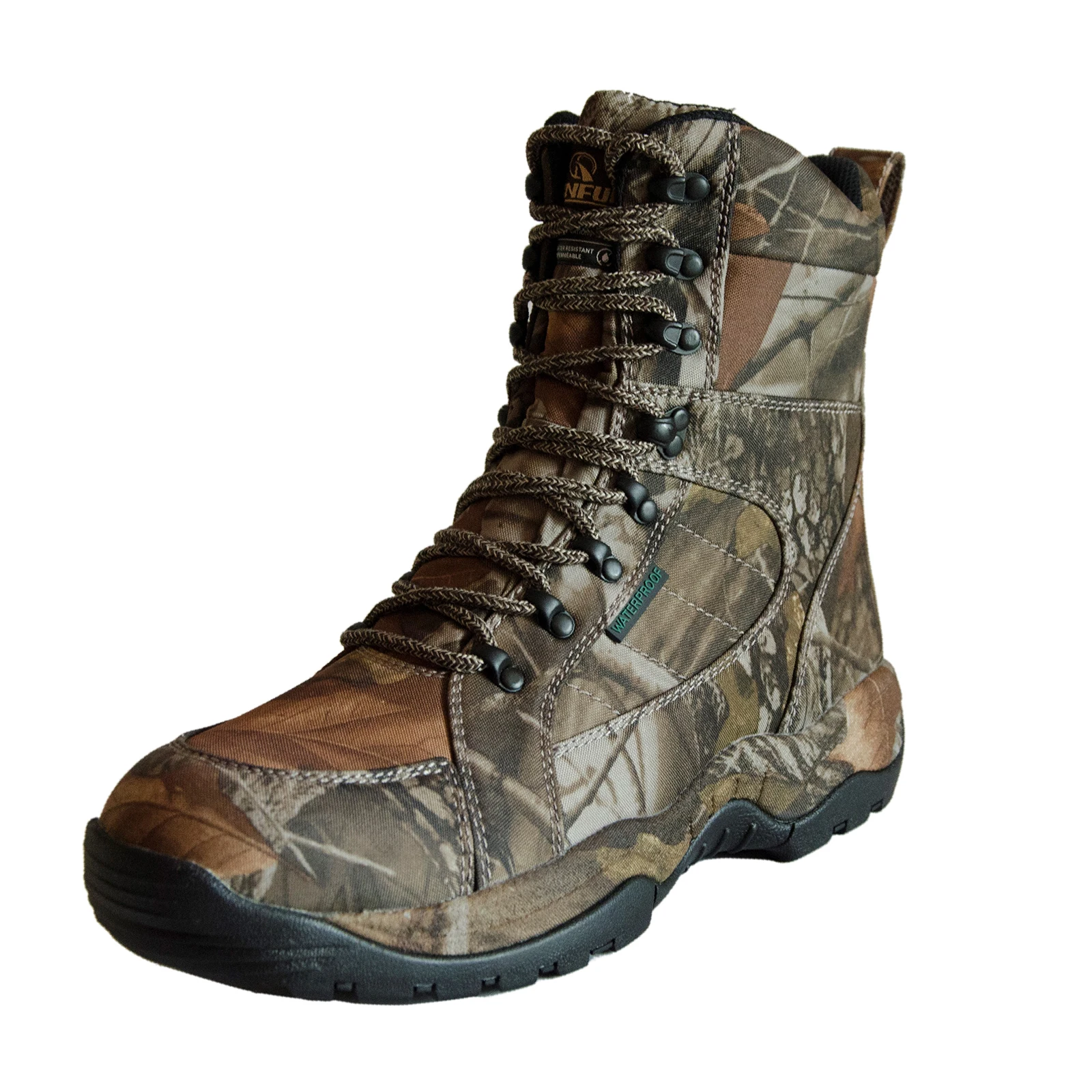 RUNFUN Men's Lightweight Anti-Slip Waterproof Hunting Boots Outdoor Hiking Shoes | Спорт и развлечения