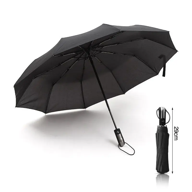 Comprar Silikove totalmente automático comercial para hombres de viaje de negocios paraguas para coche macho hembra a prueba de viento aleación de aluminio resistente al viento