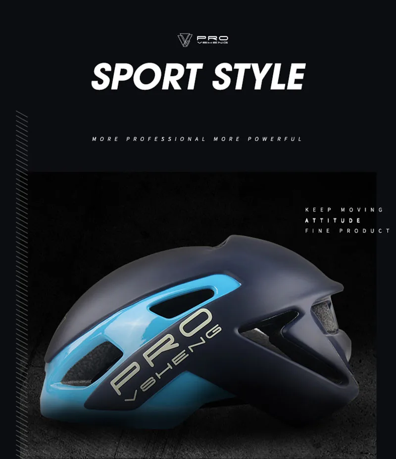 Aero Pro Cycling Helmet Ultralight Fighting Mountain Bike Helmet Road MTB Bicycle Helmet For Man Women 57-62cm