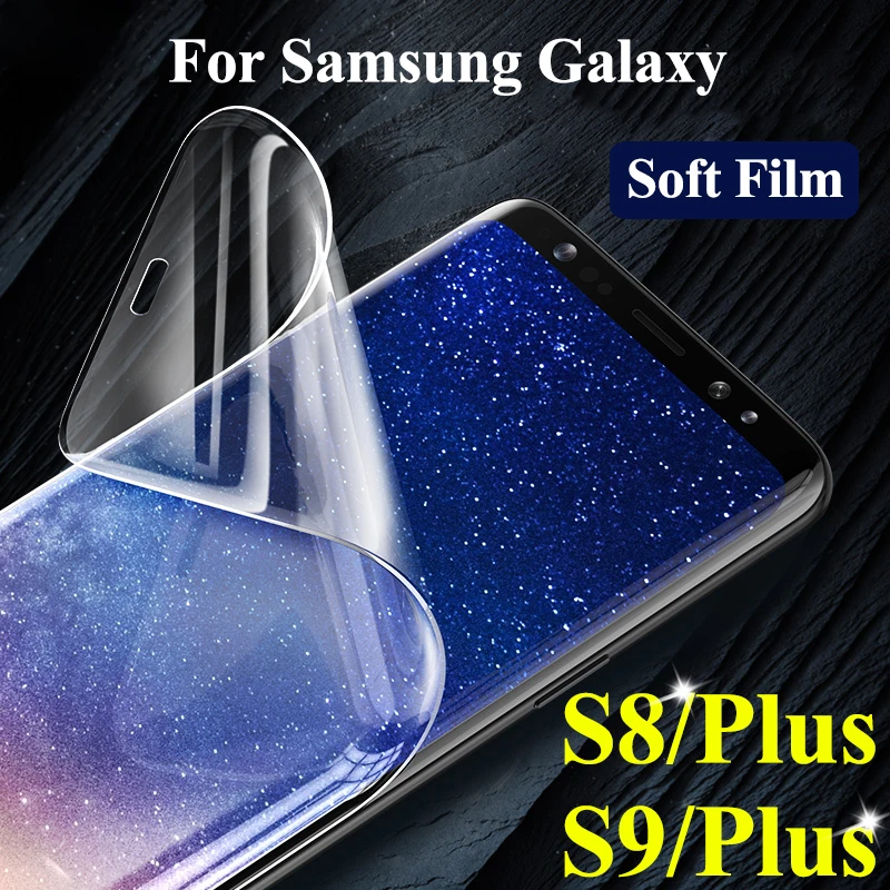 

Soft Screenprotector On The For Samsung Galaxy S8 S9 plus Protective Glass Armor Samsun Galax S 9 8 8S 9S S9Plus S8plus Film