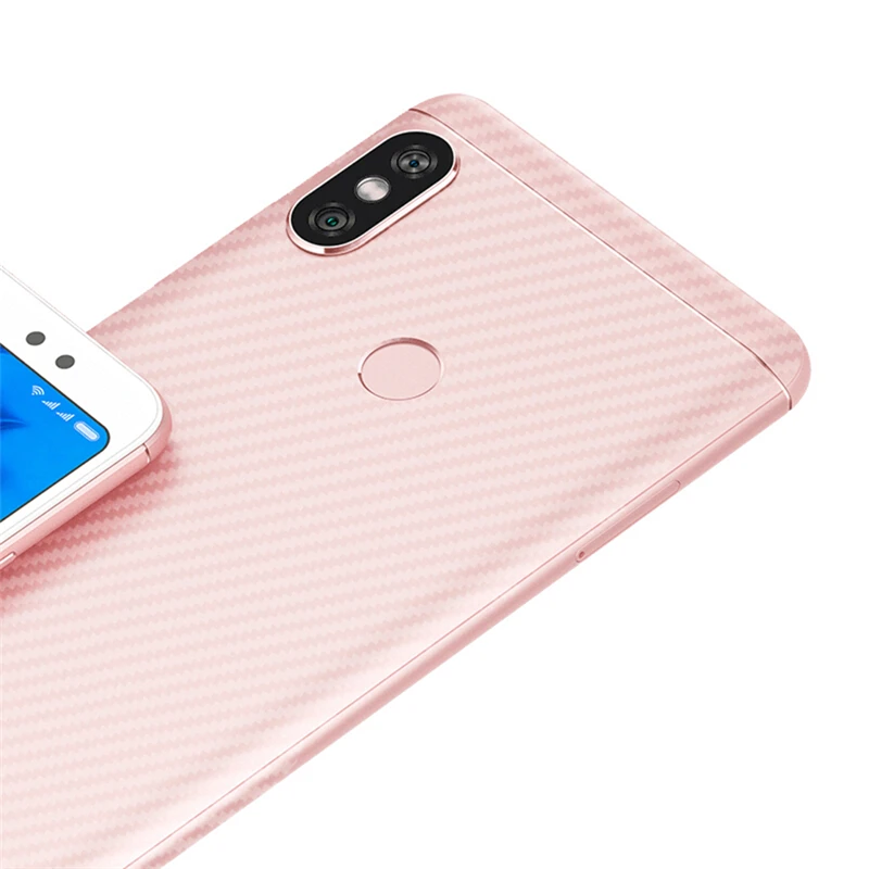 5 шт./партия чехлы для телефонов для Xiao mi Pocophone F1 mi 8 Lite 9 Se Red mi Note 5 6 6A 7 Pro 3D защитная пленка из углеродного волокна для задней панели