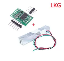Digital Load Cell Weight Sensor 1KG Portable Electronic Kitchen Scale + HX711 Weighing Sensors Ad Module for Arduino