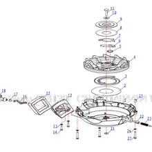 Стартер Обложка для hidea HD30F, ход 2 30HP