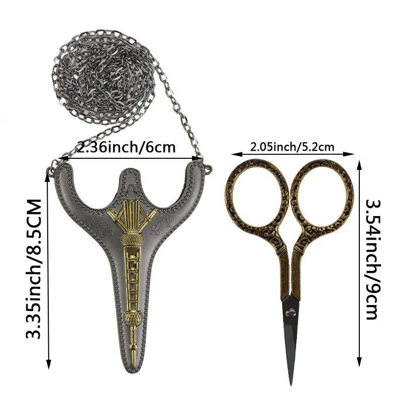 Безопасные ножницы и ножницы для вышивания цепи из нержавеющей стали Острые Ножницы для швейных ниток