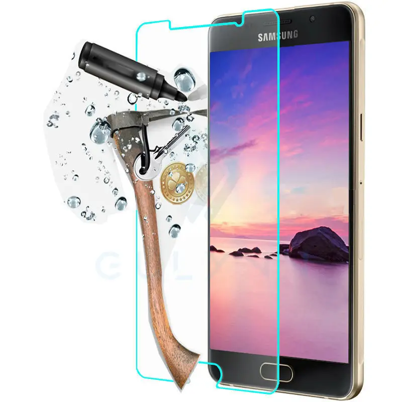 Vetro Temperato Per Samsung Galaxy A3 A5 A6 A8 Più J2 J3 J4 J5 6 Prime 2017 2018 Hd Trasparente Protezione Dello Schermo Pellicola Protettiva