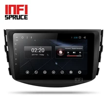 Dvd-плеер для Toyota RAV4 2007 2008 2009 2010 2011 автомобилей GPS 8-core android 7.1 навигация построена в мультимедийном Радио bluetoot