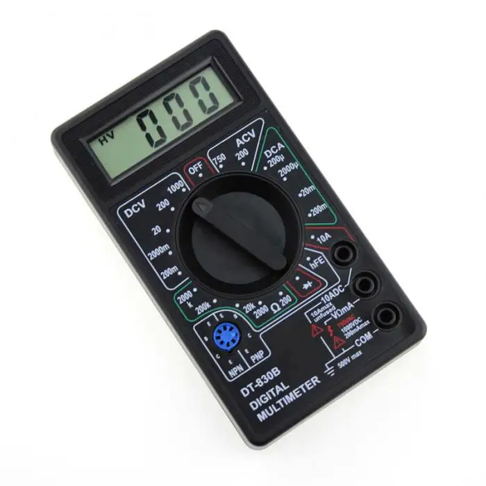 ЖК-дисплей цифровой мультиметр AC/DC 750/1000 V Ампер Вольт измеритель омметра SKD88