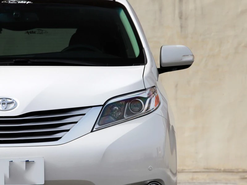 Luhuezu зеркало заднего вида боковые зеркала Накладка для Toyota Sienna 4WD Limited 2011 2012 2013 2014