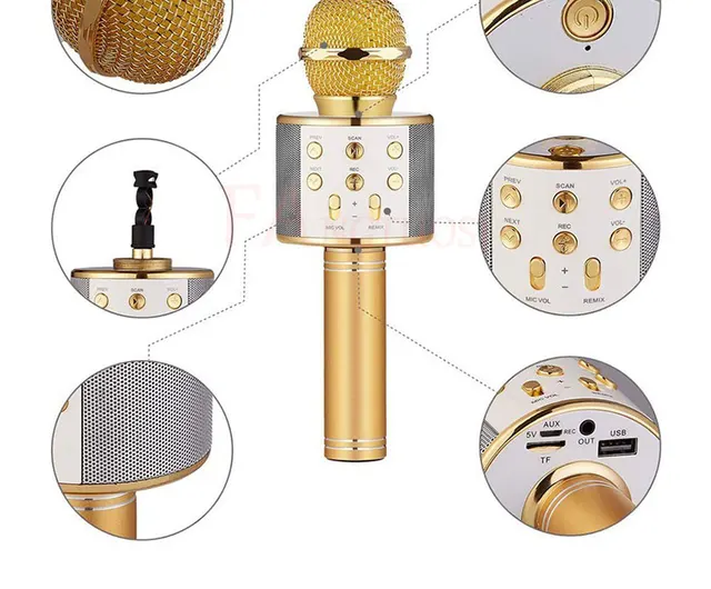 Bezprzewodowy mikrofon Bluetooth WS-858 Handheld karaoke MIC USB KTV Player głośnik Bluetooth Record Music mikrofony WS858 tanie tanio Jednokierunkowy mikrofon do karaoke Wyciąg FANGTUOSI Mikrofon ręczny Mikrofon pojemnościowy Pojedynczy mikrofon Bezprzewodowy mikrofon Bluetooth WS-858 Handheld karaoke MIC USB KTV Player głośnik Bluetooth Record Music mikrofony WS858 tanie tanio Jednokierunkowy mikrofon do karaoke Wyciąg FANGTUOSI Mikrofon ręczny Mikrofon pojemnościowy Pojedynczy mikrofon