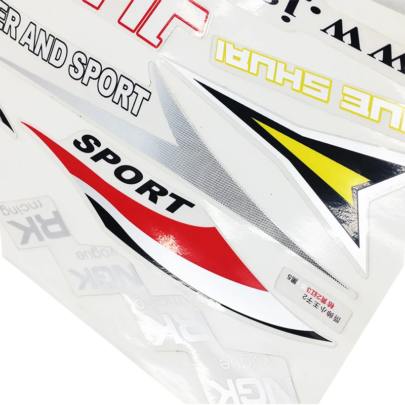 Наклейки на велосипед из ПВХ водонепроницаемые аксессуары раму велосипедные