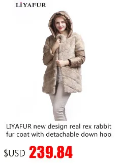LIYAFUR Для женщин натуральная полным ходом натурального Меха чернобурки Зима длинное пальто куртки и пиджаки для Для женщин размеры S, M, l XXXL
