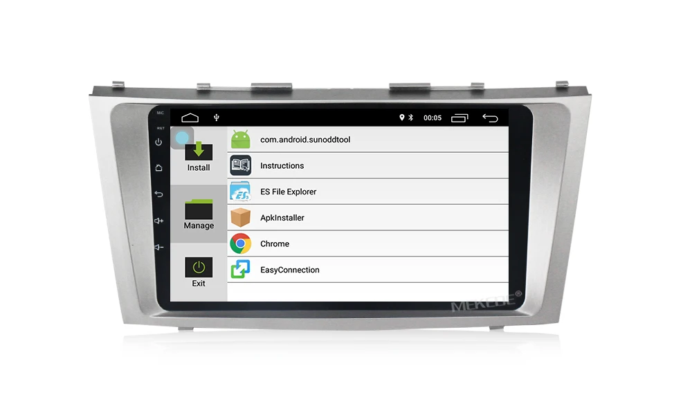 Discount MEKEDE Android 8.1 Car Radio Multimedia Video Player Navigation GPS WiFi 2 din For Toyota Camry 40 50 2007-2011 no dvd Quad core 13