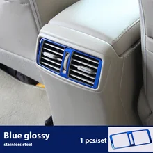 Нержавеющая Сталь автомобильный Вентиляционный Выход крышка отделка Декоративная рамка для x-trail xtrail Rogue t32- автомобильные аксессуары