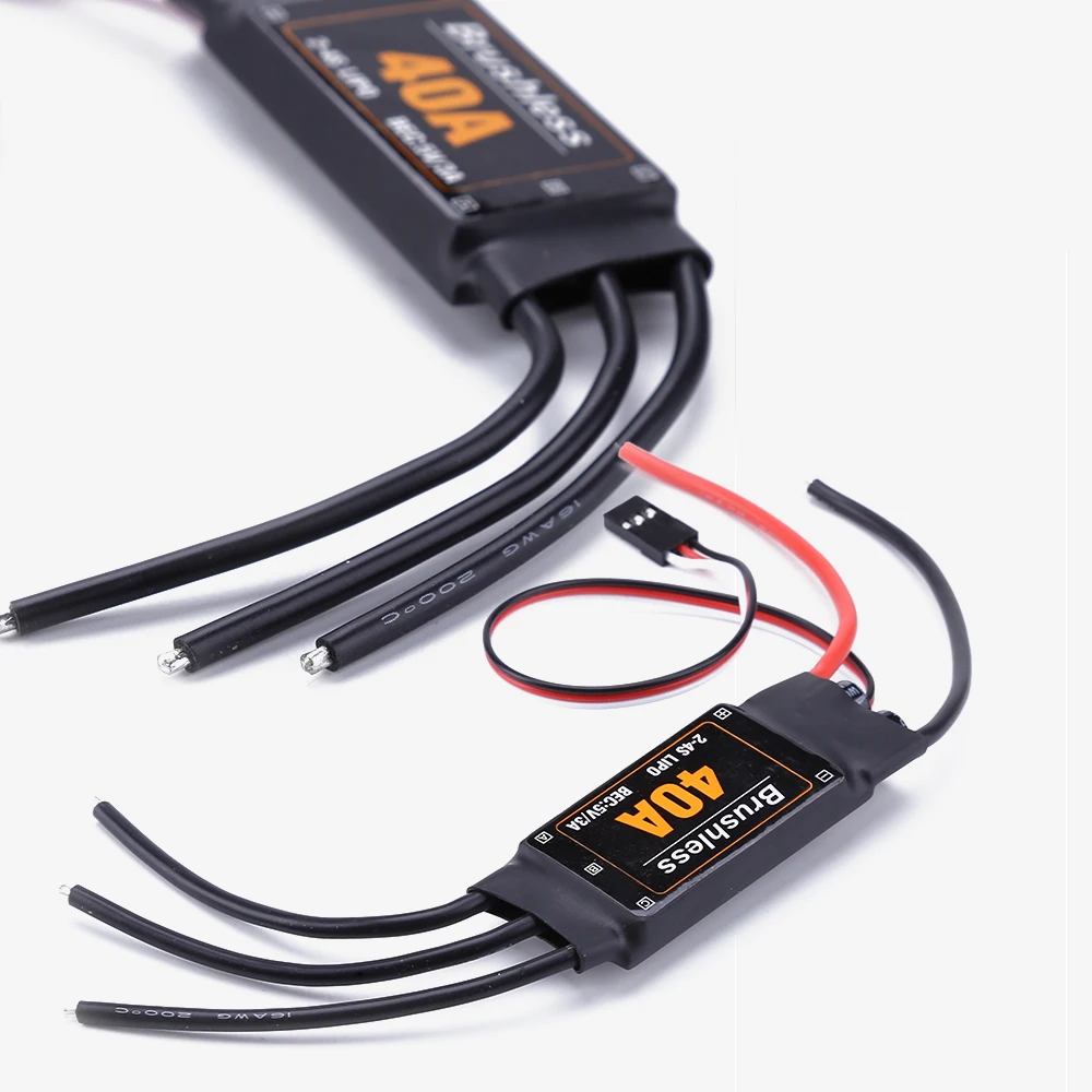 RC ESC бесщеточный контроллер скорости 40A 2 4S с 5 В 3 А UBEC для FPV Quadcopter Самолеты