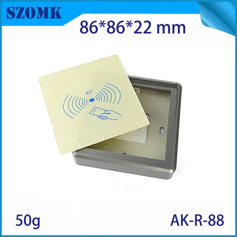 szomk IC card reader plastic enclosure for electronics project plastic sensor junction box distribution box instrument case plastic housing for pcb (7)