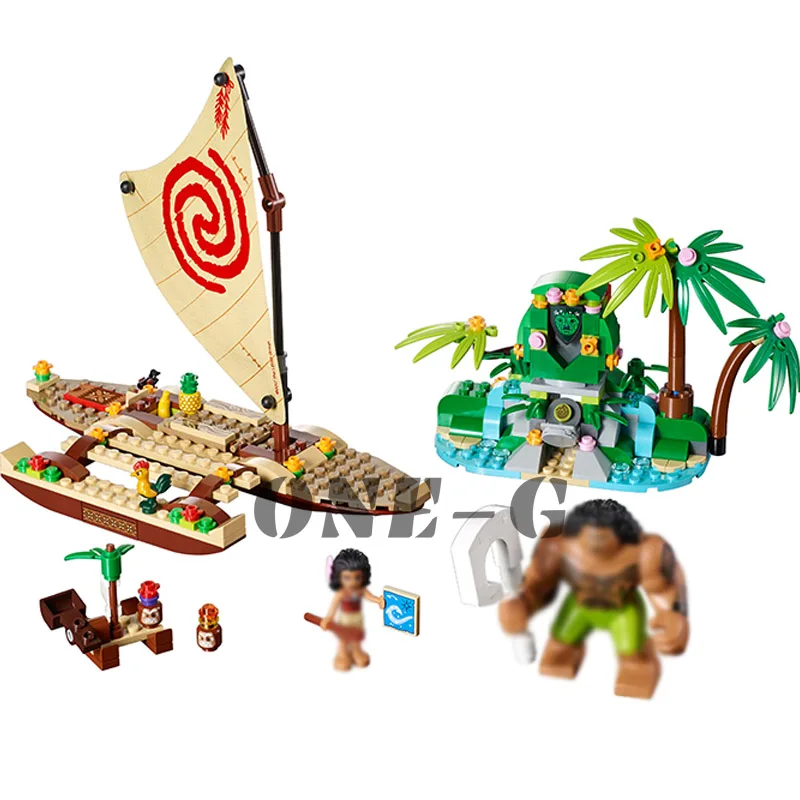 

Compatible with Friends 41150 Building blocks 25003 322pcs Bricks Princess Moana's Ocean Voyage figures toys for children