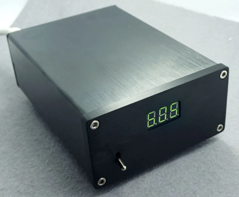 

Finished Hifi linear audio 15W power DC-1 USB/amp/DAC/external power supply with digital display