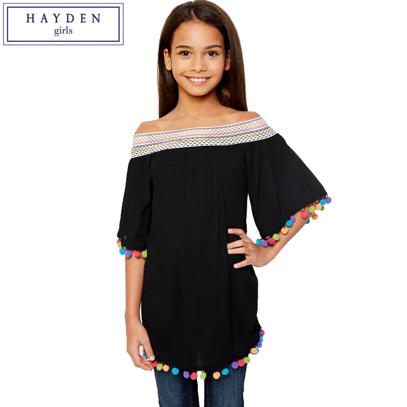 tops for girls off shoulder