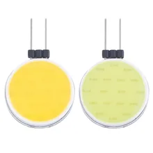 10 unids G4 COB LEVOU Holofotes Lâmpada 4 W/5 W/7 W/12 W 15/18/30/63COB LED Pure White/Warm White Corn Luz LED lâmpada luz DC12V