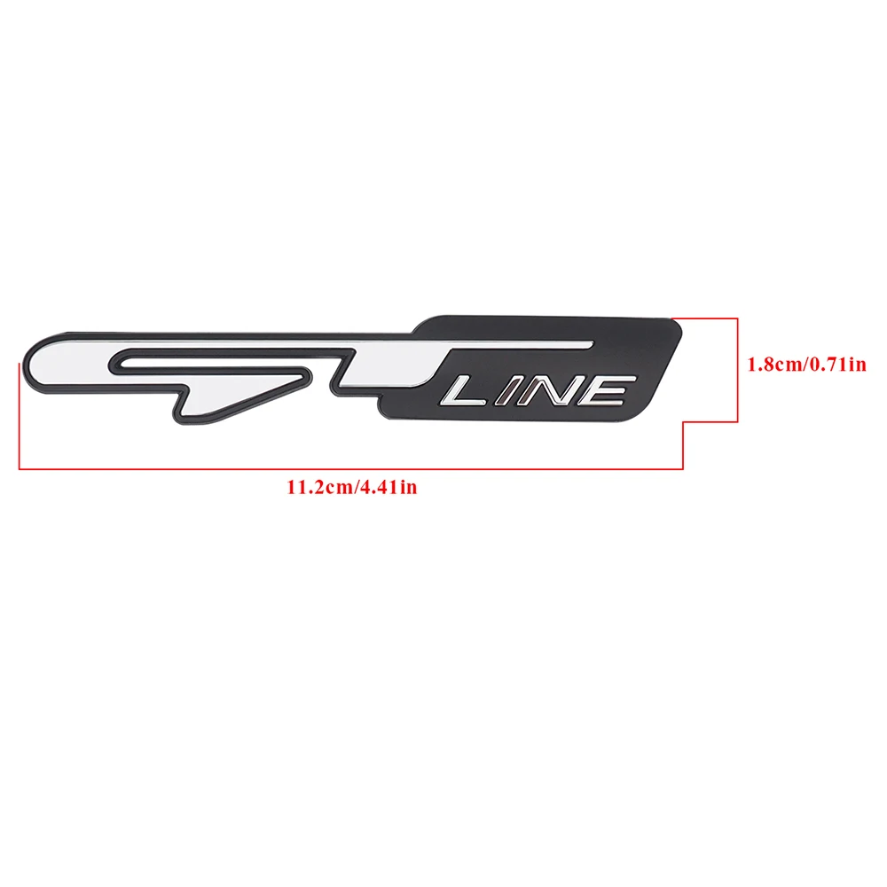 1-20 шт GT Line Логотип Insignia автомобильный тюнинг стикер универсальный для KIA Optima K5 Stinger Proceed K3 K9 передняя решетка багажника отделка наклейки