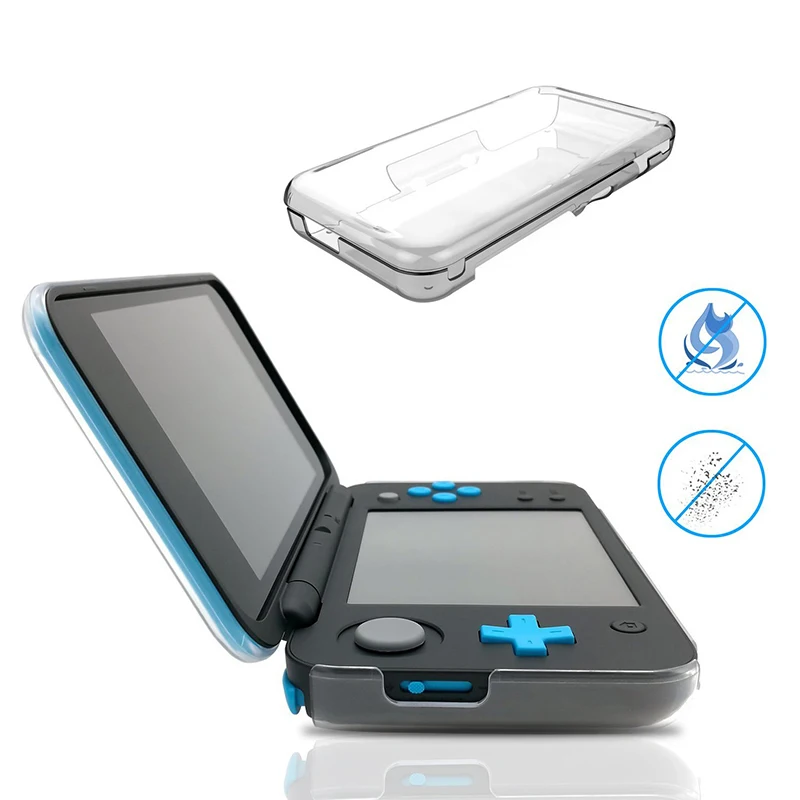 Прозрачный Футляр с защитой от царапин и кристаллов для Nod NEW 2DS LL/XL( версия) Прозрачный чехол