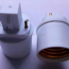 100 шт. G24 для E27 Светодиодный свет лампа держатель для лампы G24-E27 винт гнездо адаптера конвертер