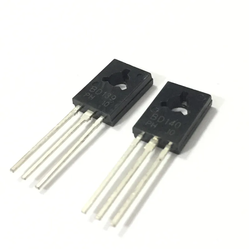 20Pcs BD139 BD140 BD140 10Pcs + BD139 10Pcs TO-126 power transistors GVB H$
