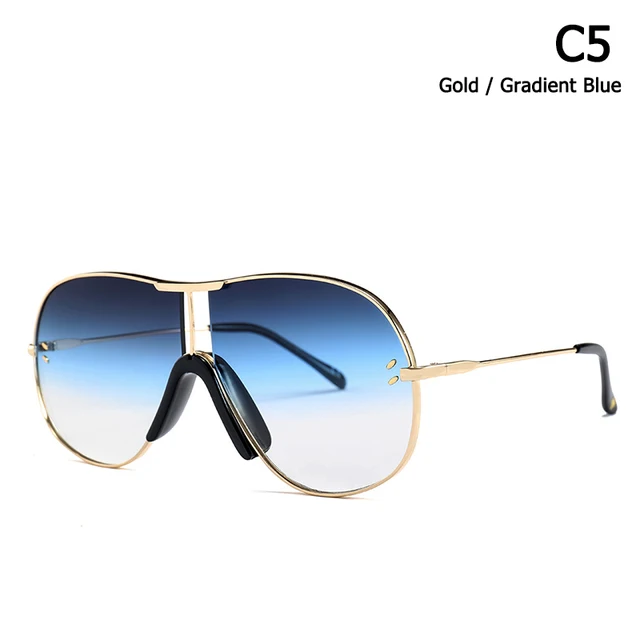 JackJad Vintage Men Aviation Style Gradient Sunglasses UV400 Fashion Two Dots Brand Design Sun Glasses Oculos De Sol 22093