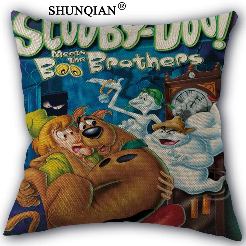 Заказная наволочка для подушки Scooby Doo домашний текстиль квадратная 45X45 см декоративное хлопковое белье декоративная Свадебные наволочки