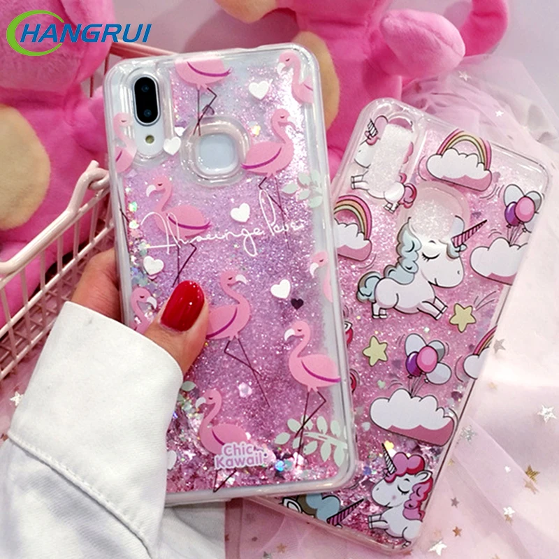 Glitter Liquid Quicksand Case for Xiaomi Redmi 5 Plus Note 5 6 Pro 4X Case Silicone Phone Cover Xiomi Redmi 6 Pro 4X S2 F1 Coque