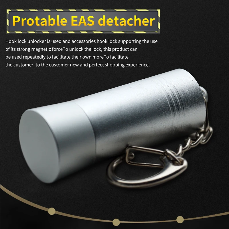 2018 Портативный 2 шт. пакет EAS Крюк Стоп замок мини магнитный ключ безопасности для