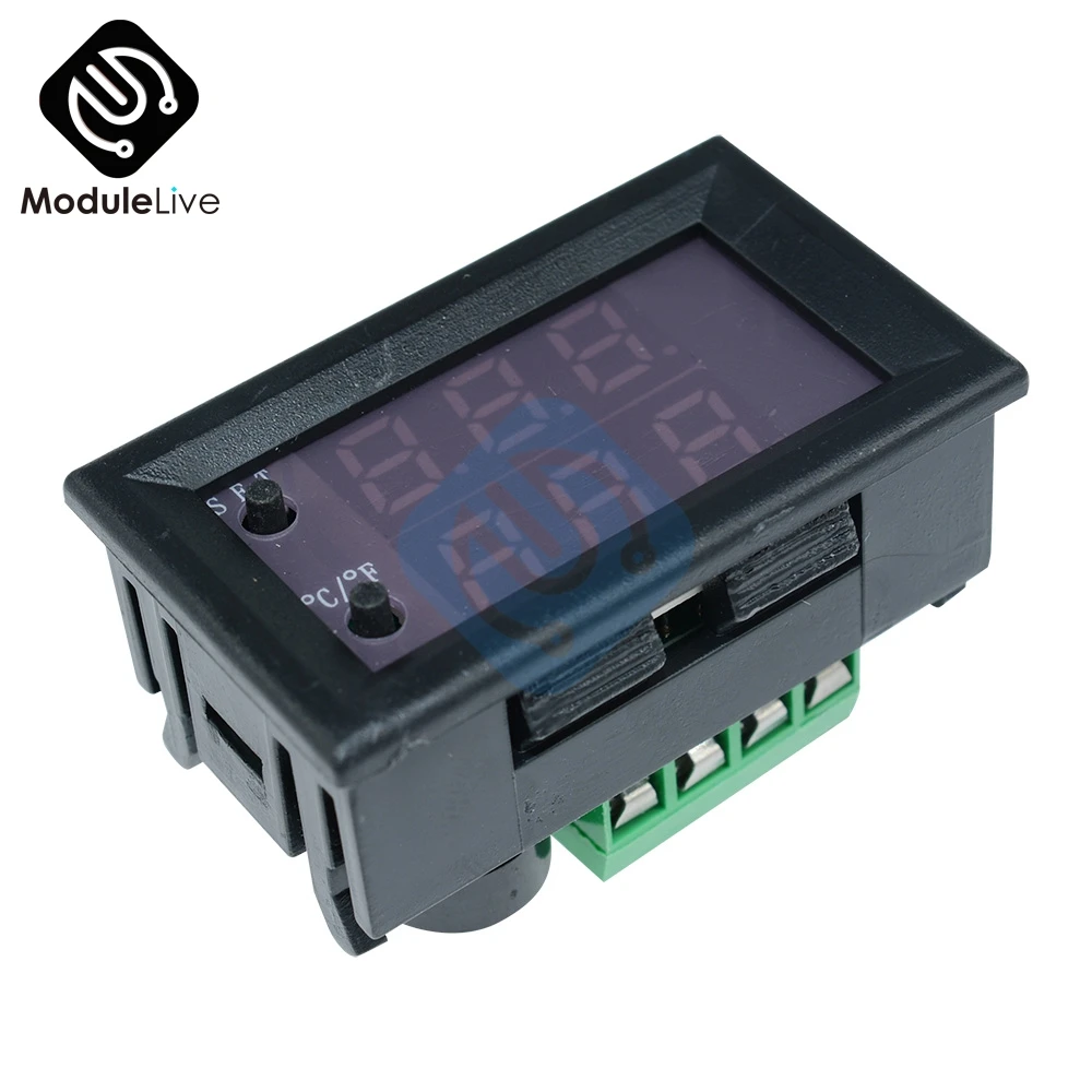 Цифровой светодиодный термостат W1209WK DC 12V 50 110 по Цельсию регулятор температуры