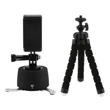 for GoPro HERO Action Camera SLR Phone 360 degree Rotate PTZ Delayer Automatic 60min Timing Portable