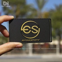 Пустотелая металлическая визитная карточка из нержавеющей стали, индивидуальная металлическая членская карта, визитная карточка из нержавеющей стали