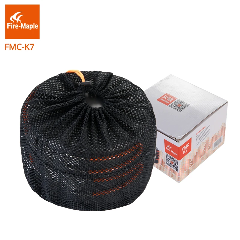 Fuego de arce de herramientas juego de Picnic al aire libre que acampa plegable cocina utensilios de cocina de aleación de aluminio para 2-3 personas FMC-K7