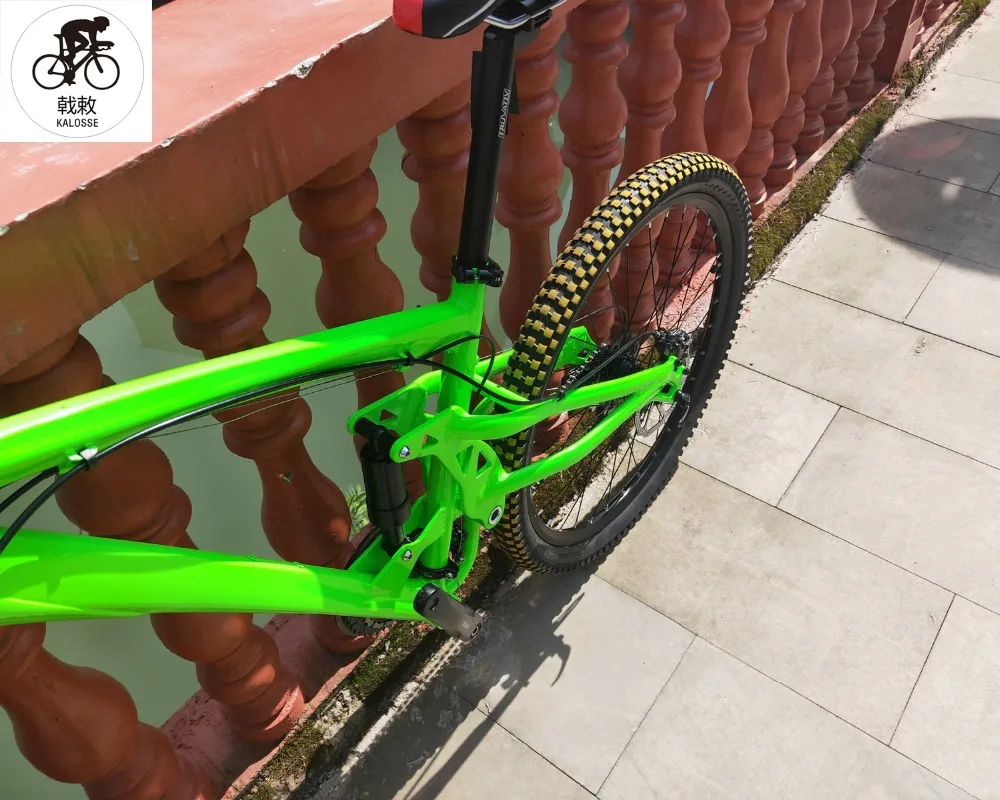 Excellent Mountain bike  20X110mm hubs Soft-tail frame  26er mountain bicycle M610  30 speed Hydraulic brakes 2