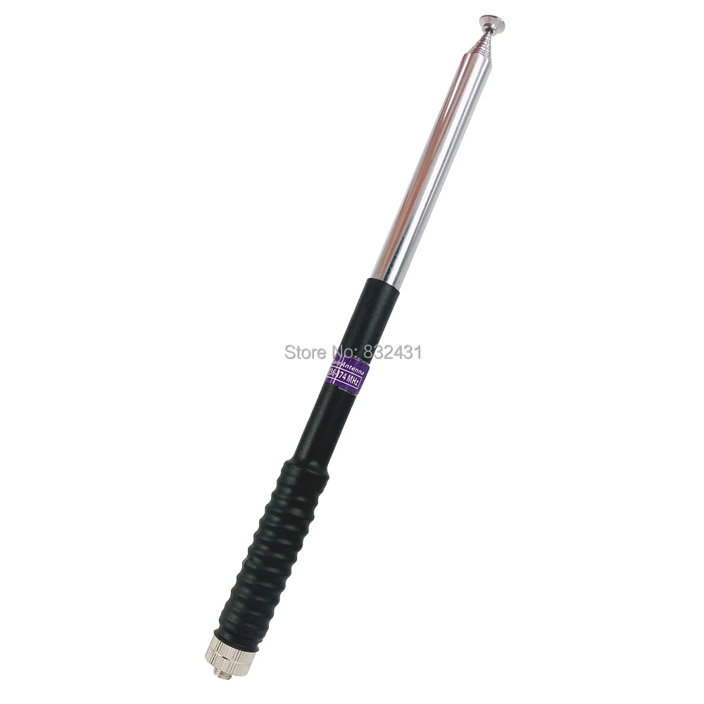 SMA Female FP10120 VHF Telescopic Antenna for Walkie Talkie 4